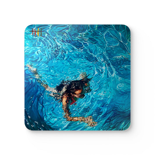 "The Chimera" Corkwood Coaster Set